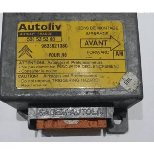 Módulo Airbag Citroen Xsara 1.8 9633621380 550535300 Sagem Autoliv