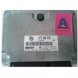 Modulo Injeção Gol 1.0 Turbo 377906018 0261206581 Bosch