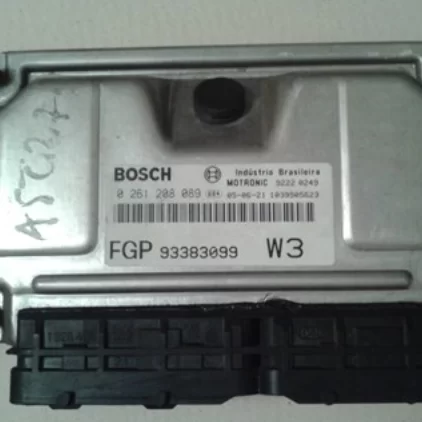 Modulo Injeção GM Astra Vectra 2.0 8v Flex 0261208089 93383099 W3 BOSCH