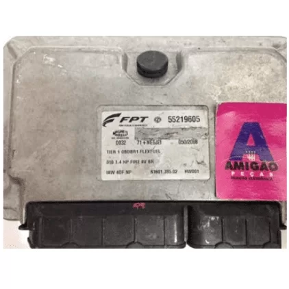 Módulo Injeção Palio Punto 1.4 8V Fire Flex 55219605 IAW 4DFNP Original