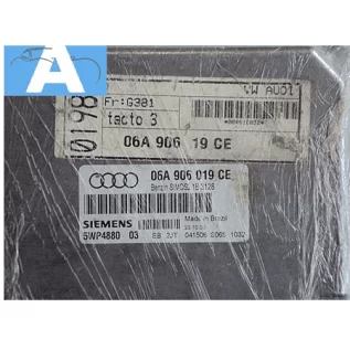 Modulo Injeção Golf Audi A3 1.6 8v 06A906019CE 5WP4880 Original