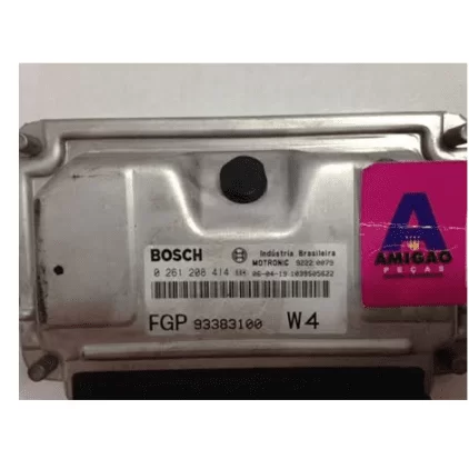 Módulo Injeção GM Zafira Meriva 2.0 8V Flex 0261208414 93383100 W4 Original