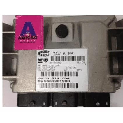 Módulo Injeção Citroen C4 Peugeot 307 IAW 6LPB 9664981980 Magneti Marelli NOVO