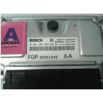 Módulo Injeção GM Zafira Astra 2.0 8v Flex 0261201624 93351048 6A Bosch NOVO!