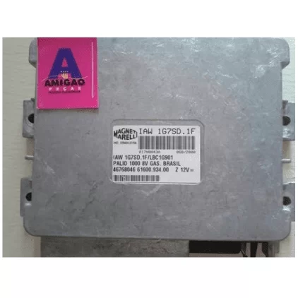 Módulo Injeção Fiat Palio 1.0 8V IAW 1G7SD1F 6160093400 46768046 Novo!