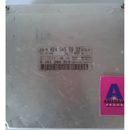 Módulo Injeção Mercedes Benz ano 99 0261204918 A0245455932 Bosch
