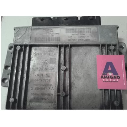 Módulo Injeção Peugeot 206 1.4 Gas 9655003380 215848417A 9644625680 Sagem