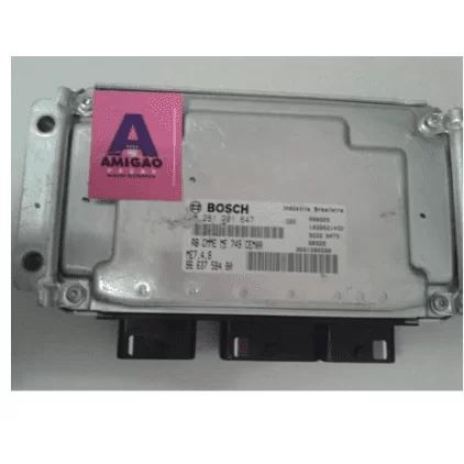 Módulo Injeção Peugeot 206 1.6 16v 0261201647 9663758480 ME7.4.9 Bosch