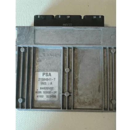 Módulo Injeção Peugeot 206 1.4 gas. - 21584841-7 - PSA - Original
