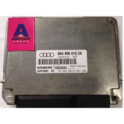 Módulo Injeção Audi A3 Golf 1.6 06A906019CK 5WP4002 04 Original Siemens