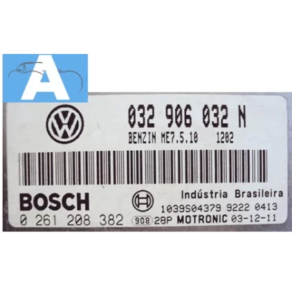 Modulo Injeção Fox Polo 1.6 8v Flex 032906032N 0261208382 Bosch