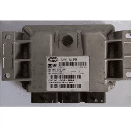 Módulo Injeção ECU Citroen C4 Peugeot 6LPB 9664922380 Magneti Marelli