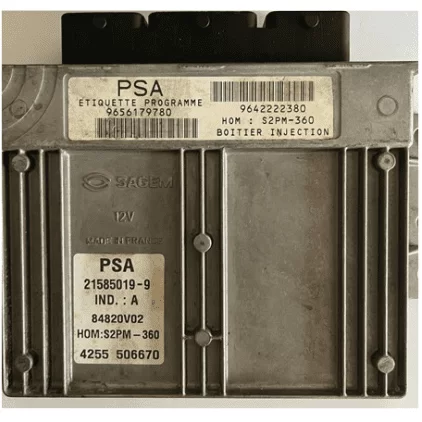 Módulo Injeção Citroen C3 1.4 9656179780 9642222380 215850199 Sagem