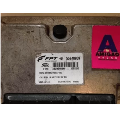 Módulo Injeção Fiat Palio Fire 1.0 8V Flex 55248939 IAW4GFEE Original
