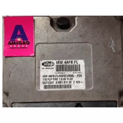 Módulo Injeção Fiat Palio Fire 1.0 8V Flex 55212347 IAW 4AFBFL IAW 4AFB.FL original