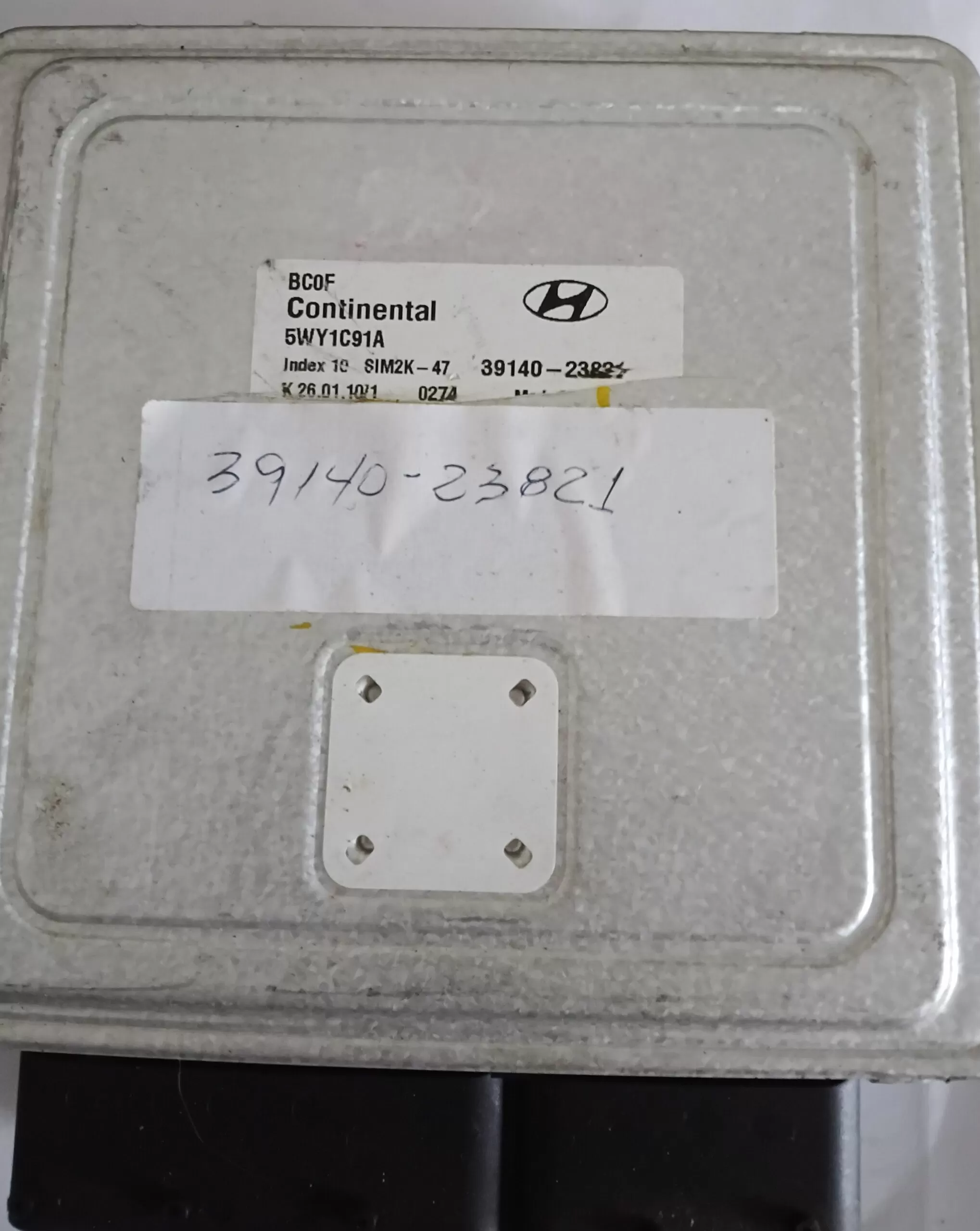 Kit Módulo Injeção Hyundai I30 3914023821 39140-23821 5WY1C91A SIM2K47 Original Continental