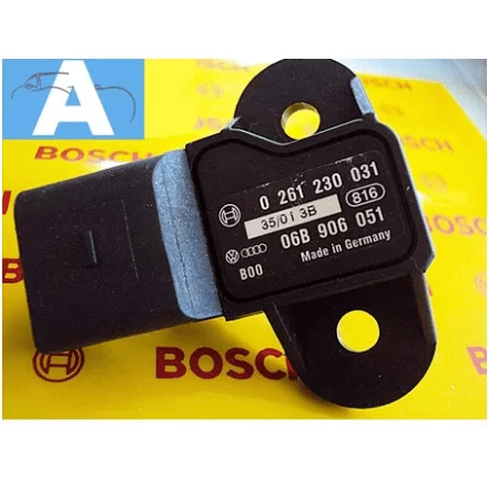 Sensor de Pressão MAP Gol / Polo / Parati / Saveiro 1.0 8V 2000>... 0261230031 - 06B906051
