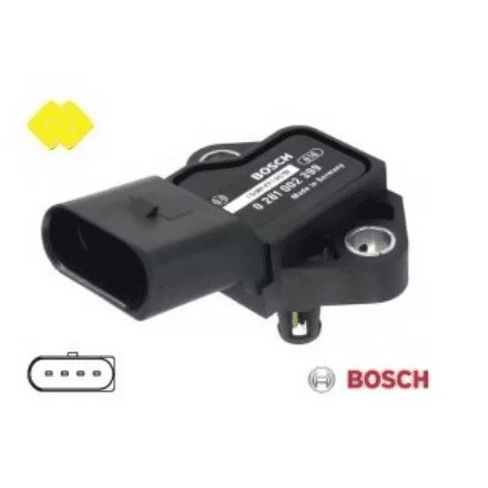 Sensor MAP Audi A1 0281002399 038906051B Orig. Bosch Novo!