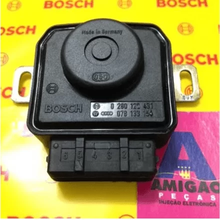 Sensor Borboleta TPS Audi A4 A6 0280120431 078133154 Original Bosch