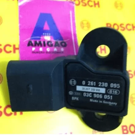 Sensor MAP Volks Gol Polo Golf Fox Kombi 0261230095 03C906051 Bosch NOVO