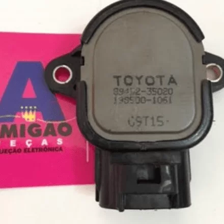 Sensor Borboleta TPS Toyota Corolla Hilux Prado - 89452-35020 - 198500-1061 - Original