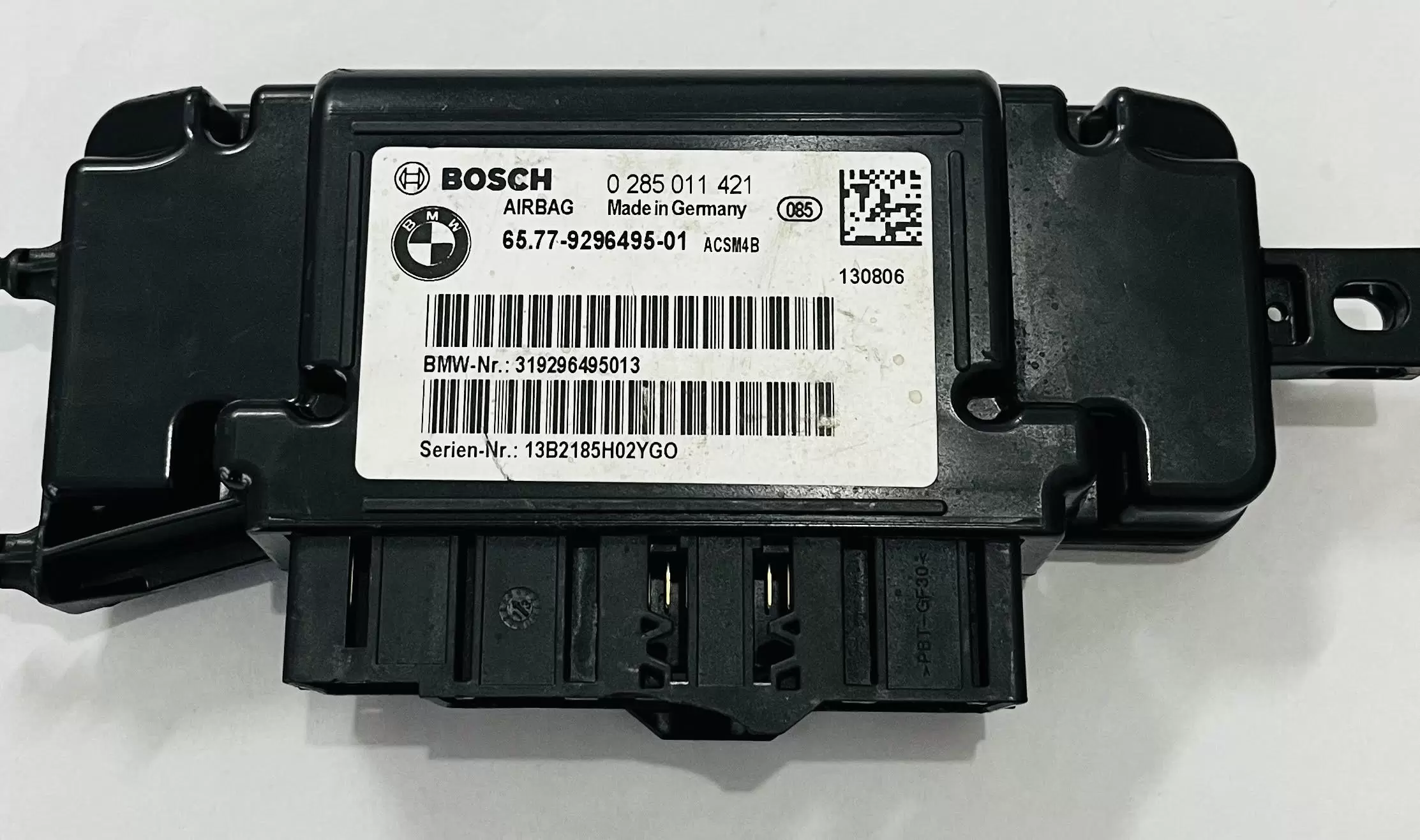 Módulo Airbag BMW 0285011421 6577929649501 Original Bosch