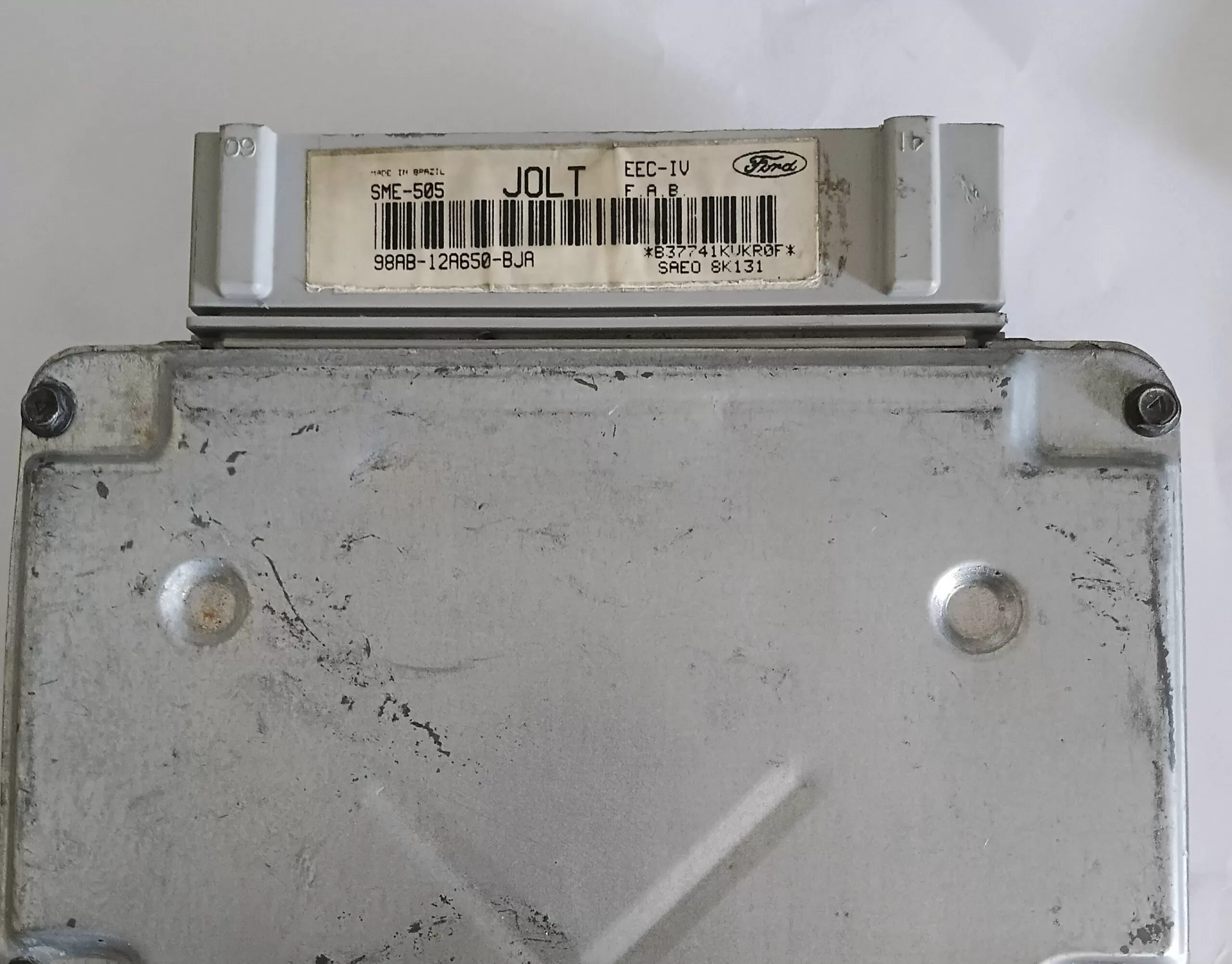 Módulo Injeção Focus 98AB12A650BJA JOLT Original Ford