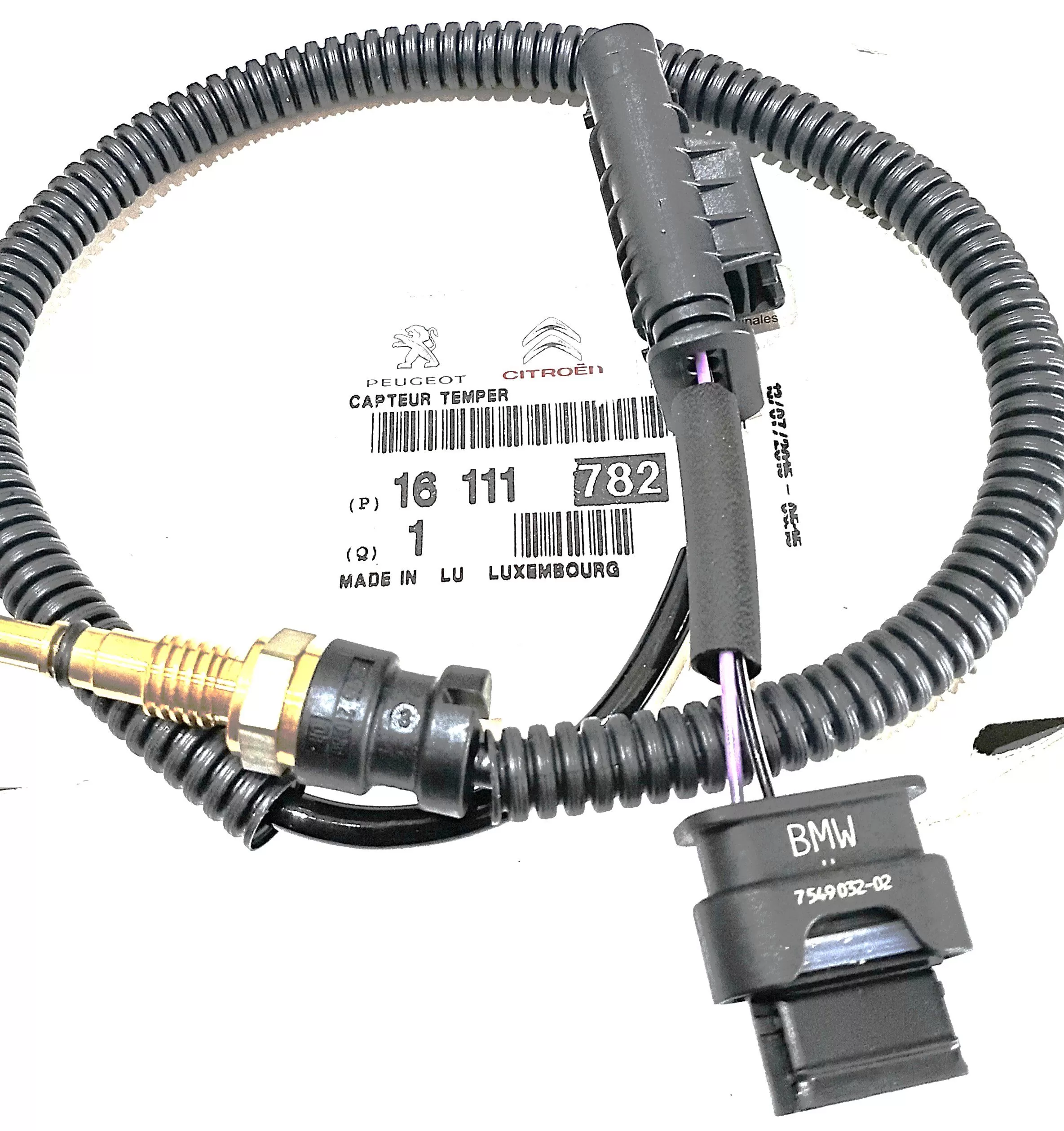 Sensor Temperatura Peugeot BMW Mini Cooper 1611178280 754903202 Original NOVO!