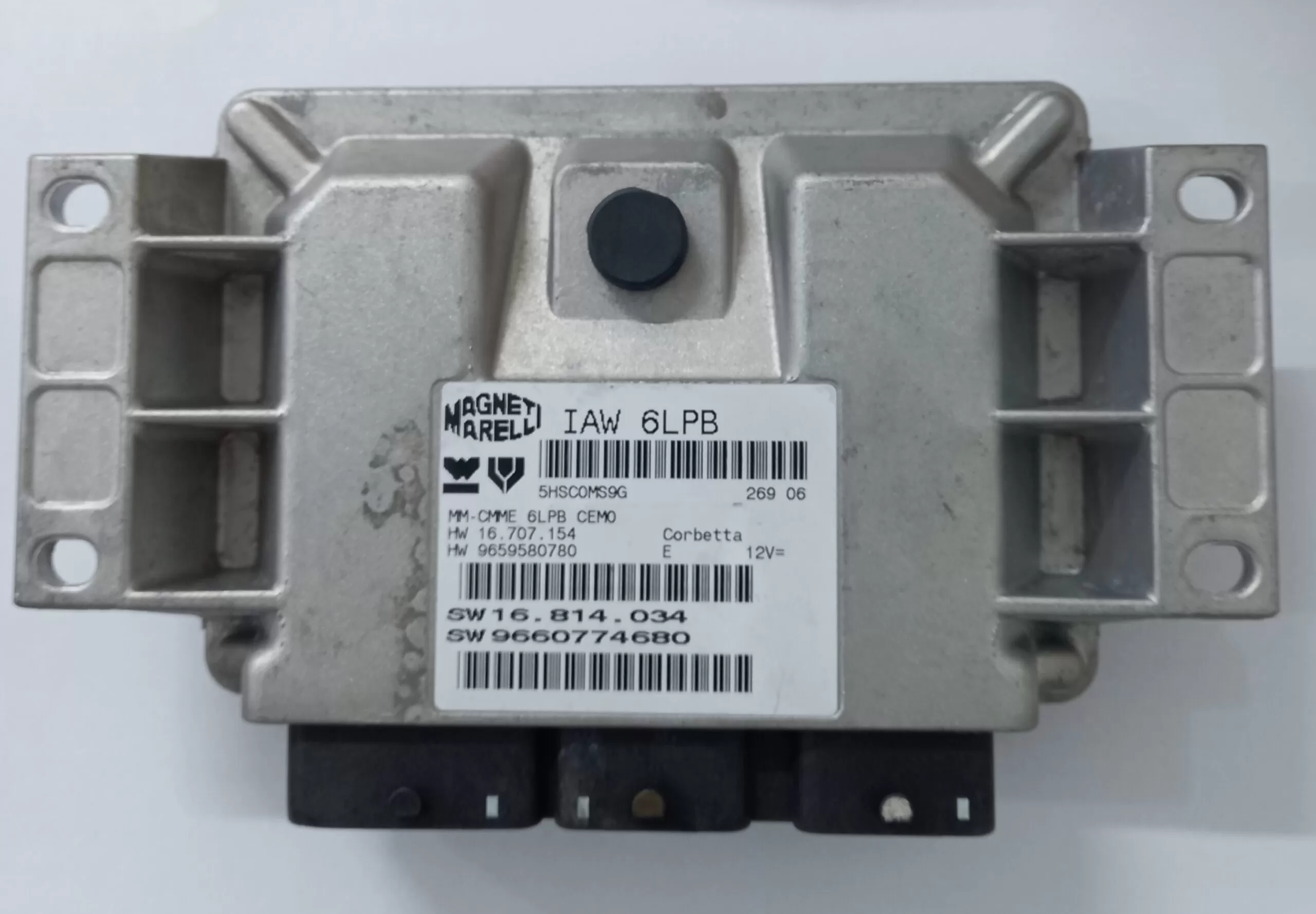 Módulo Injeção Citroen C4 Peugeot 307 6LPB 9660774680 16814034 Magneti Marelli