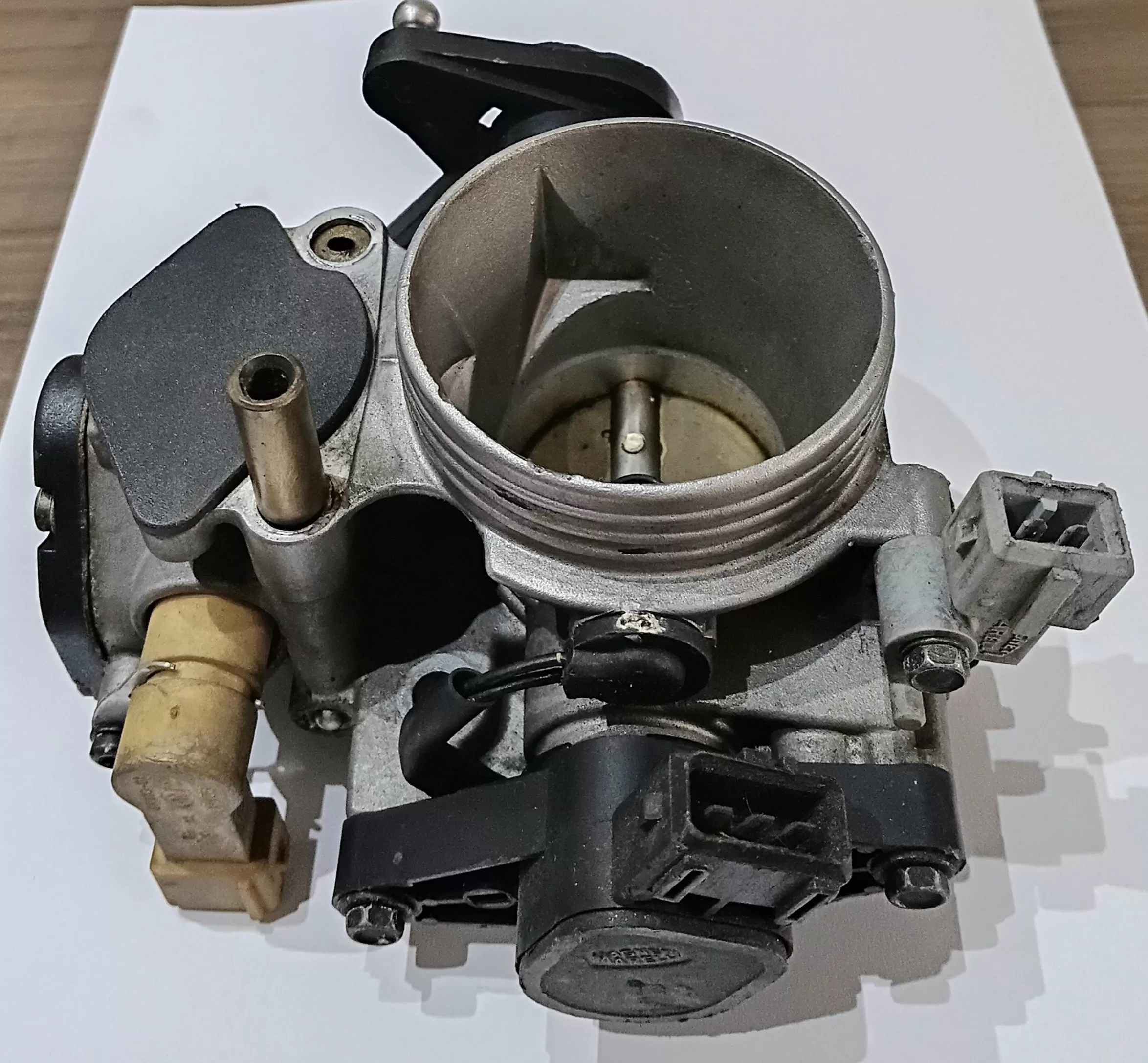 Corpo Borboleta TBI Peugeot Citroen Ducato 0485 164060 Com Sensor Borboleta PF90/018 Magneti Marelli