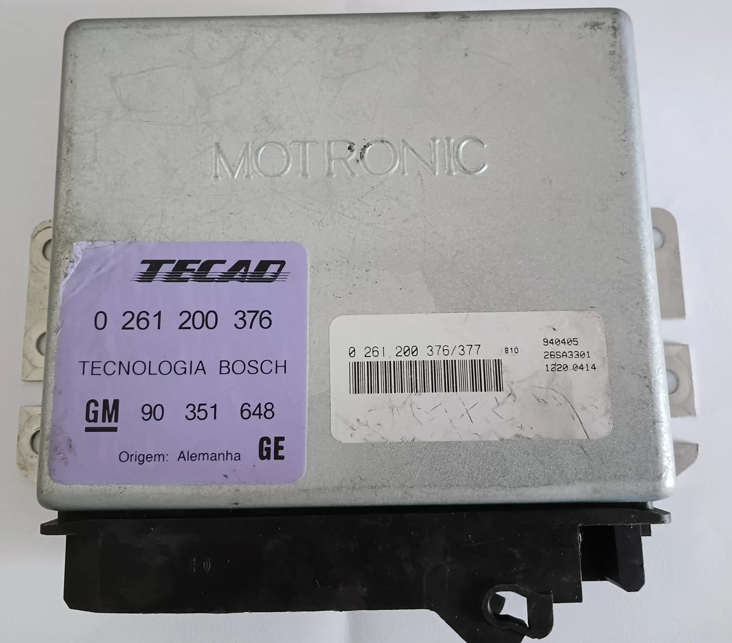 Módulo Injeção Vectra 2.0 0261200376/377 0261200376 Original Bosch