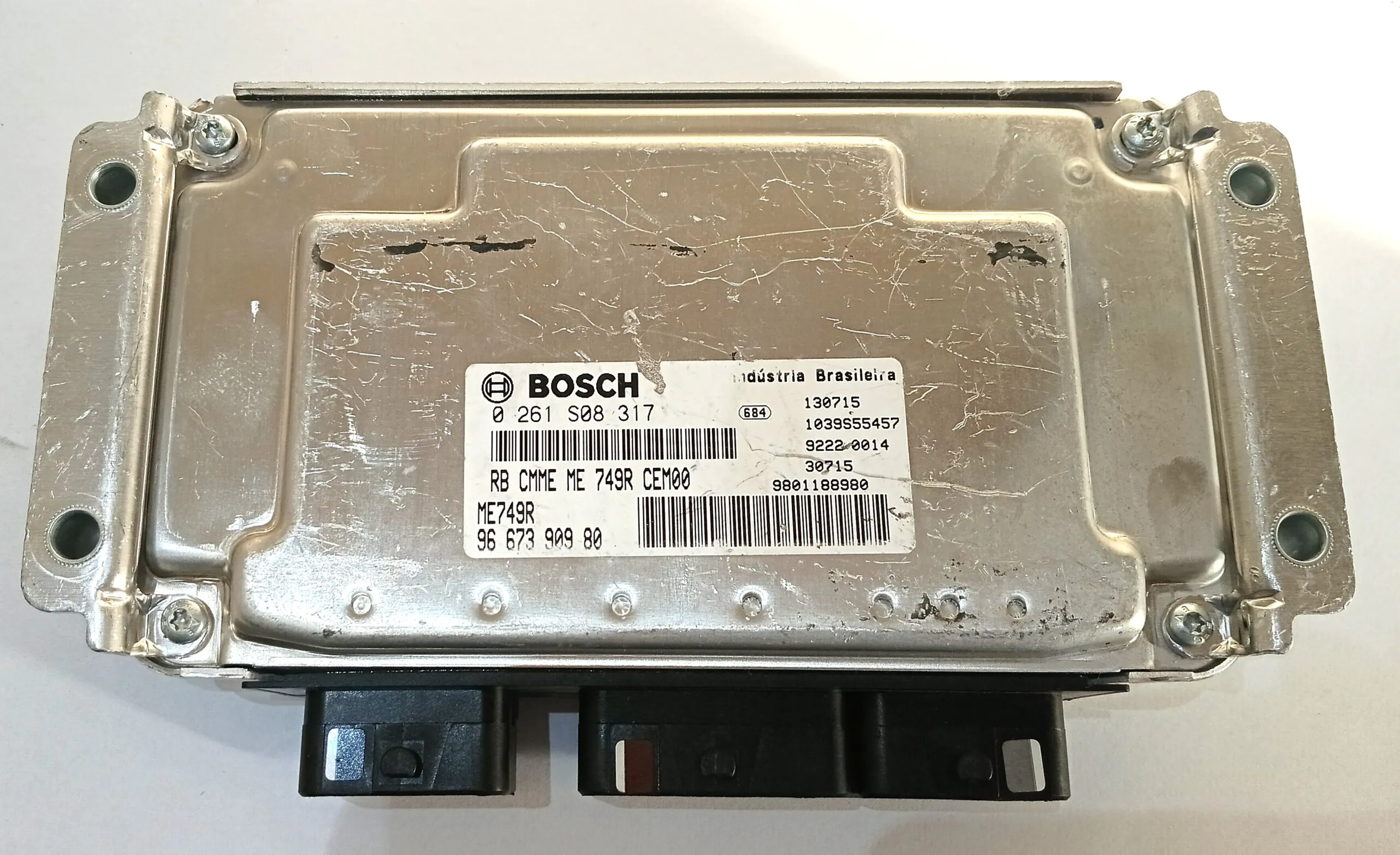 Módulo Injeção Citroen C3 1.6 16V 0261S08317 9667390980 Me749R Original Bosch