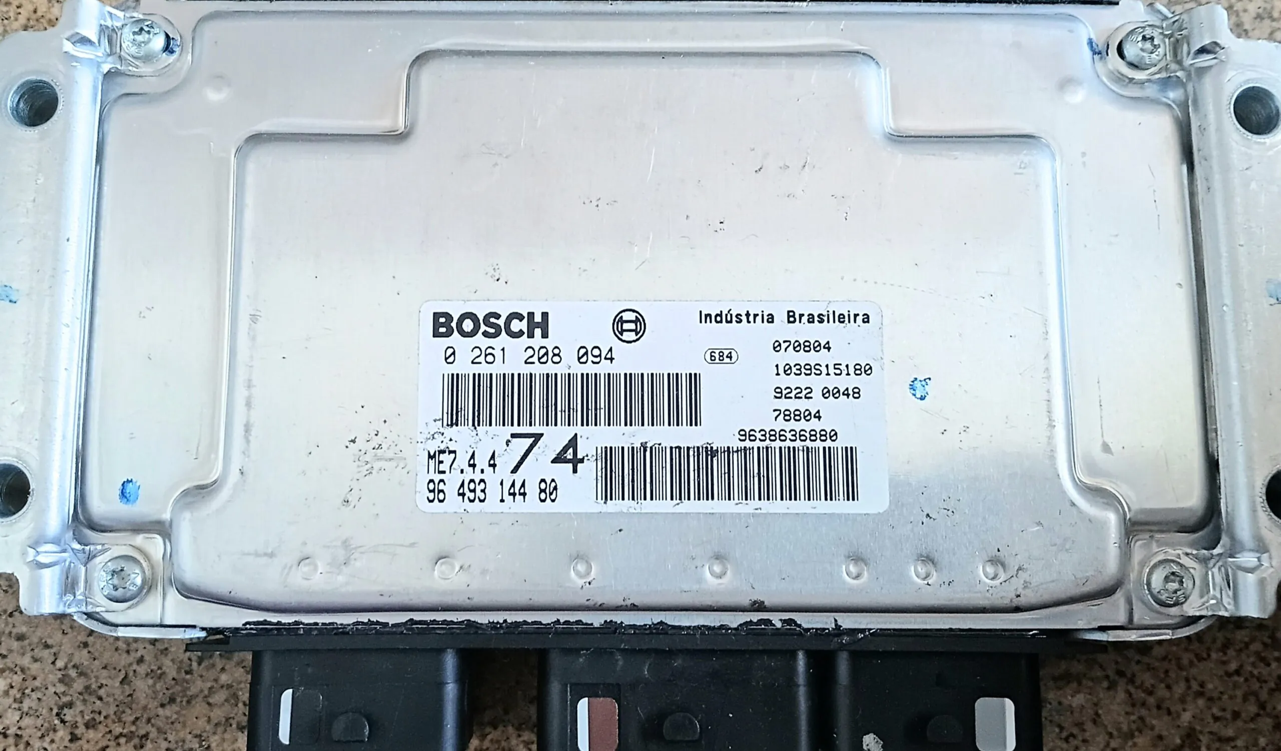 Módulo Injeção Citroen C3 1.6 16V 0261208094 9649314480 Me7.4.4 Original Bosch