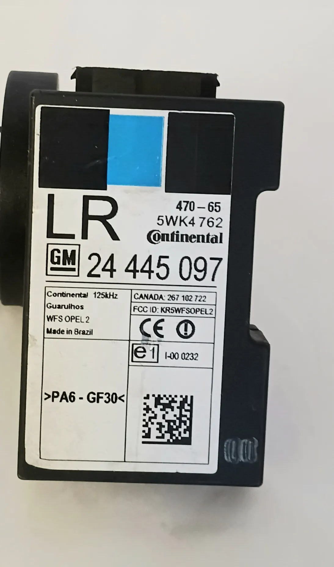 Antena Imobilizador Corsa Classic 24445097 5WK4762 Original GM